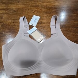 NWT Forlest Jelly Gel® Seamless Wireless Bra - Size 2XL - Includes Extender